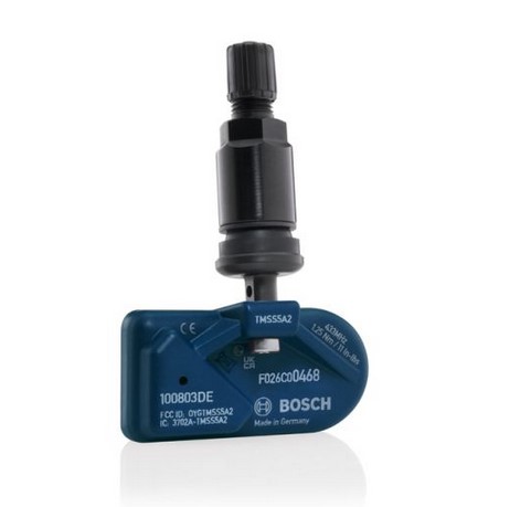 Czujnik ciśnienia powietrza w kole Quick-Fit, Uniwersalny programowalny, z zaworem al do Renault, F 026 C00 468, BOSCH w ofercie sklepu e-autoparts.pl 